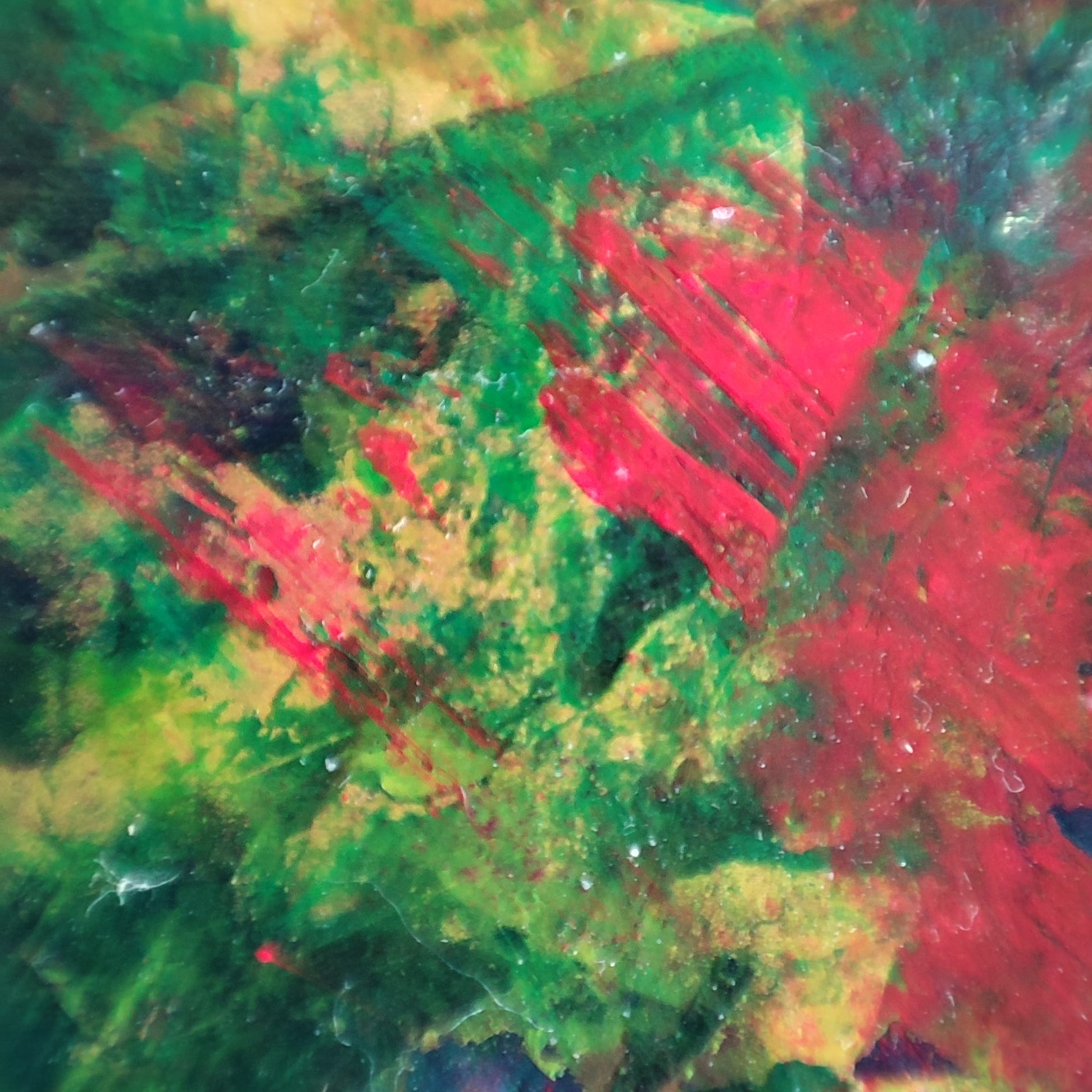 Lenon B’s Forever Gift painting with a unique abstract design, framed and gift-ready