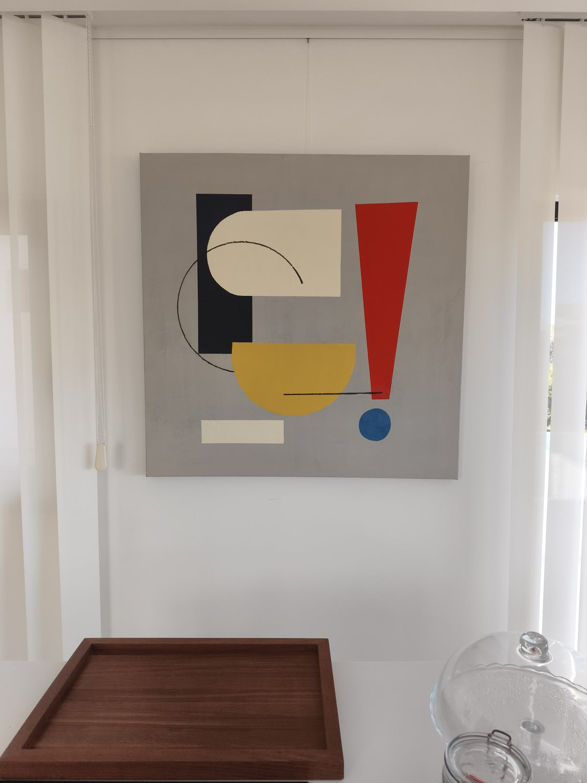 Between by Lenon B on the wall
