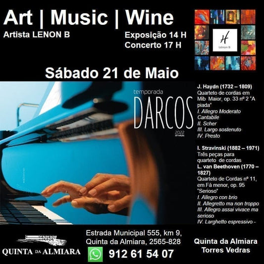 Join Us for the Perfect Combo: Wine, Art, and Music on May 21 !