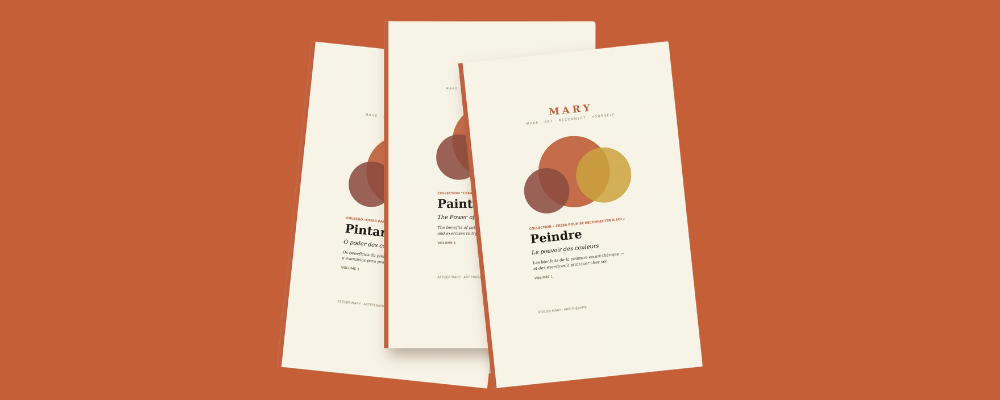 Painting, the Power of Color: the first MARY notebook