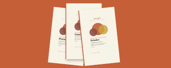 The MARY book Painting, the Power of Colour in French, English and Portuguese