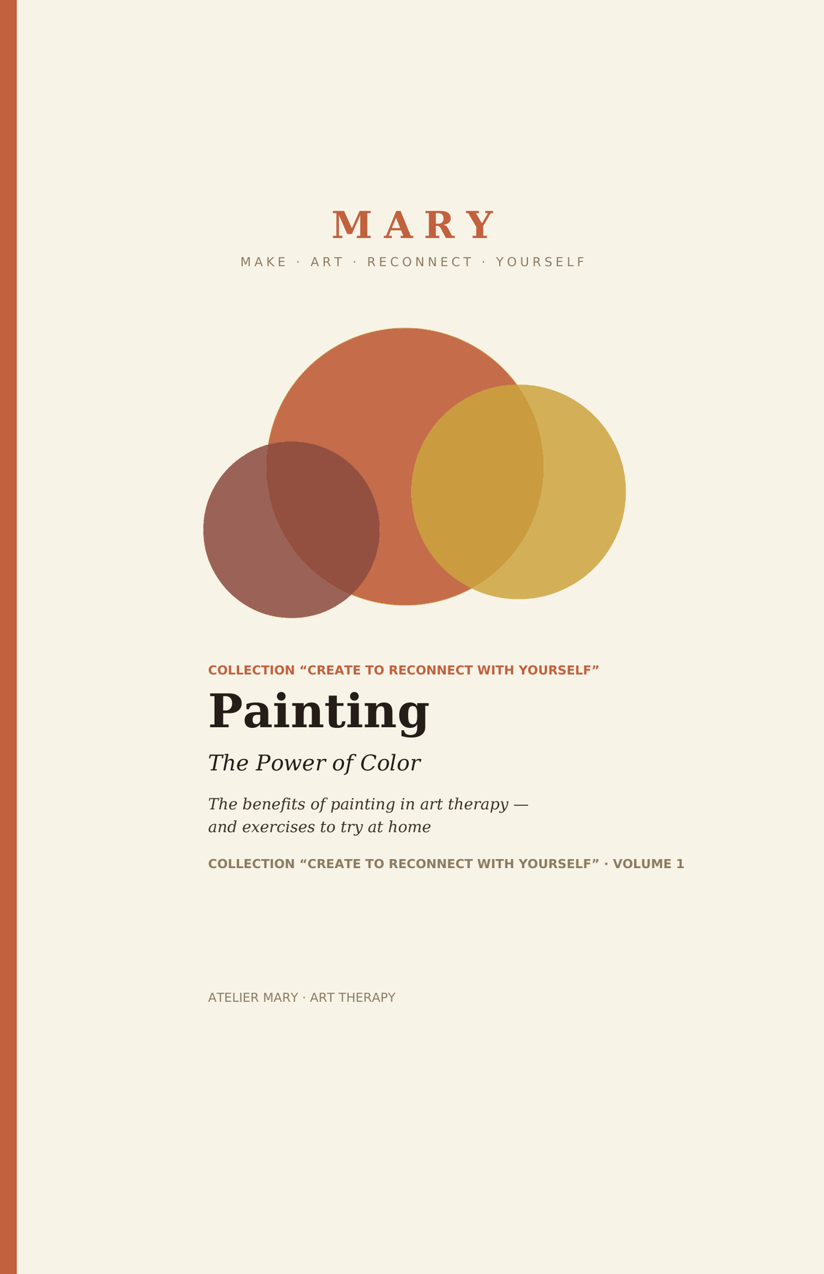 Painting – The Power of Color · MARY Volume 1 · Printed book