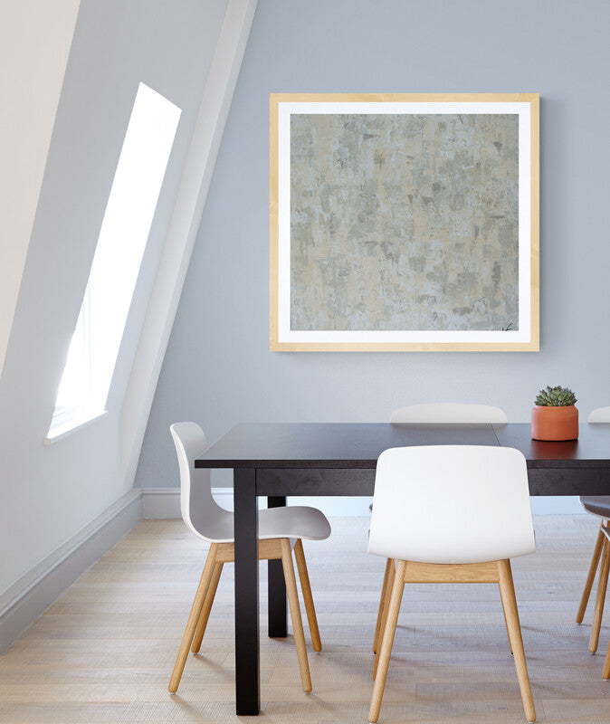 A soothing canvas that transforms your space into a calming retreat