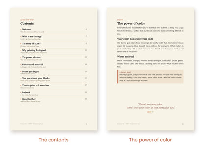 Pintar – o poder das cores · MARY Volume 1 · Livro impresso