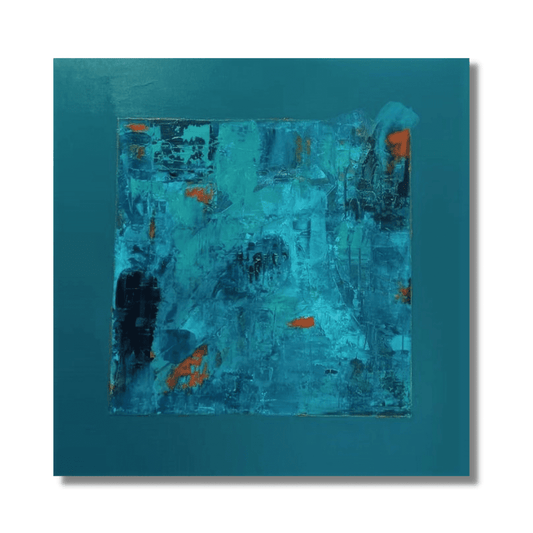 "Aquarius" by Lenon B, featuring soothing shades of blue