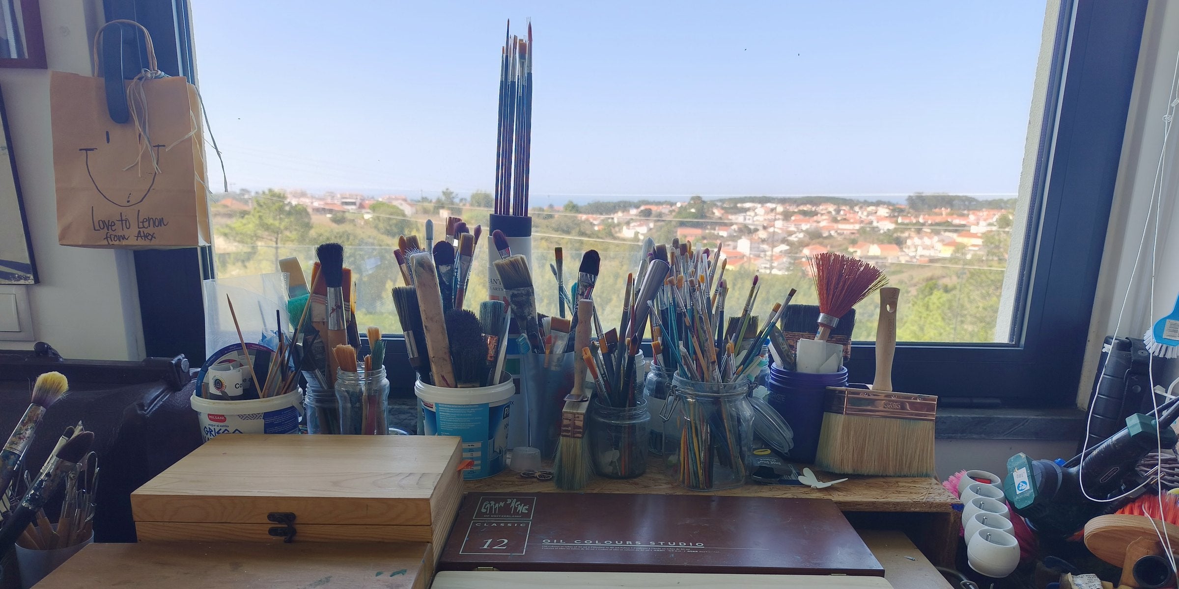 Lenon B's studio