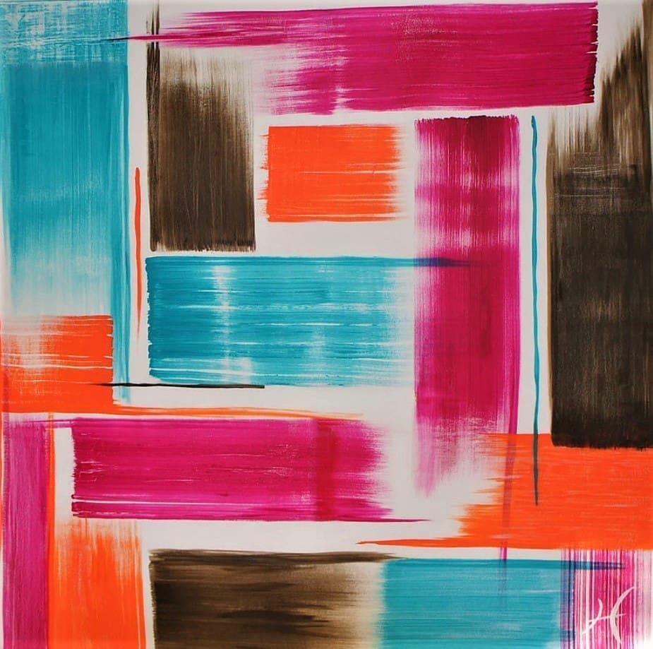 "Aumône Vieille" - a lively expression of color and energy