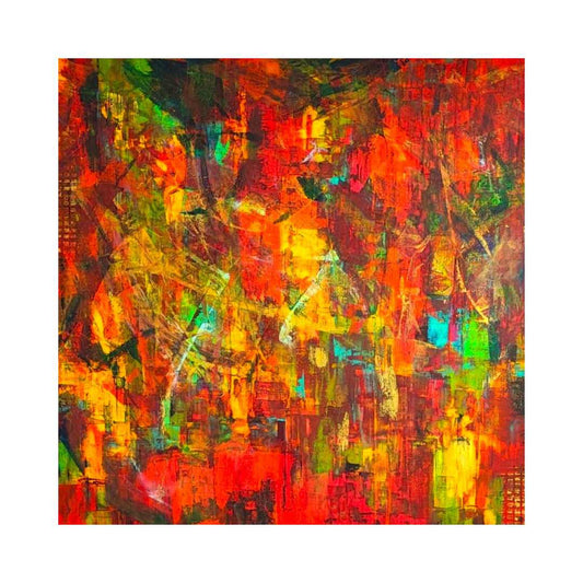 "Autant en Emporte le Vent" by Lenon B, an explosion of color