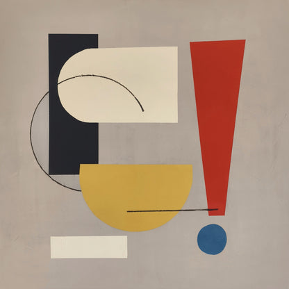 Between by Lenon B, acrylic on canvas, 100 x 100 cm