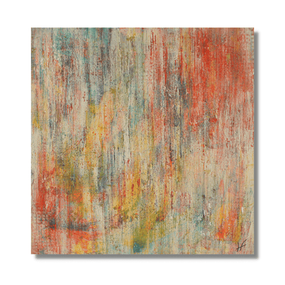 "Brume" by Lenon B, a serene pastel canvas