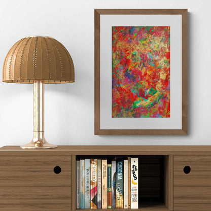 Ecstasy by Lénon B, a dynamic modern art piece reflecting joyful energy.