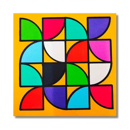 "EOLE" by Lenon B – a vibrant pop art painting