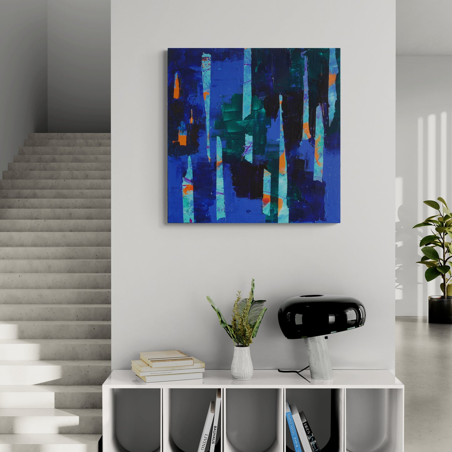 Lenon B’s "Fantasia" – a soothing painting inspired by the ocean’s depths