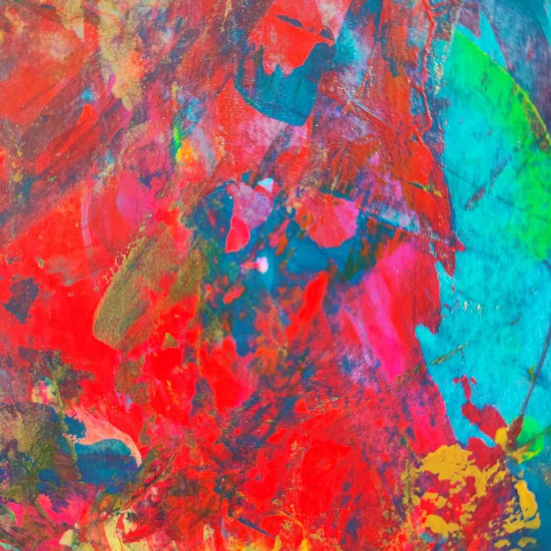 Fervor by Lénon B, an expressionist art piece with strong, passionate colors.