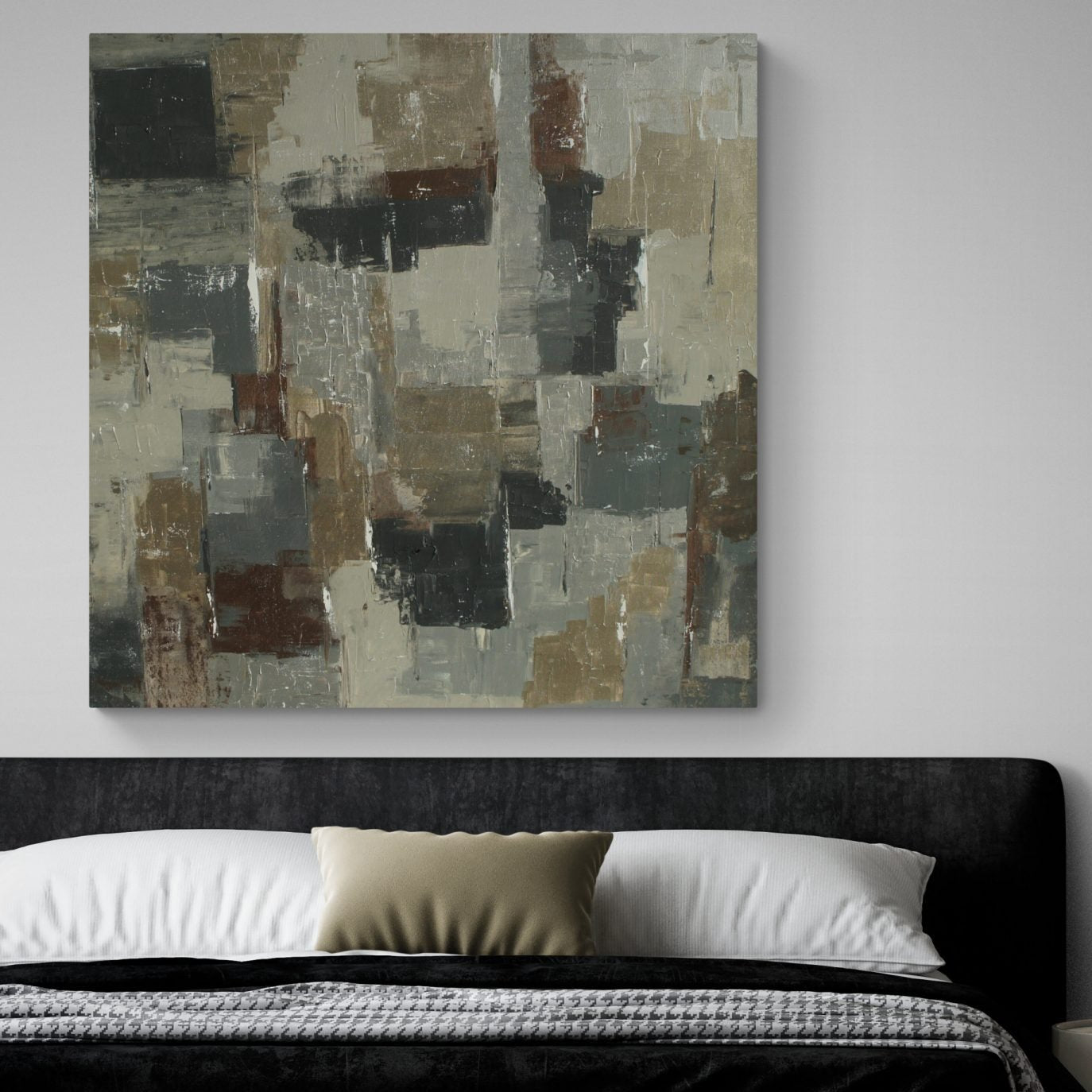 Serene abstract painting “Igor” by Lenon B