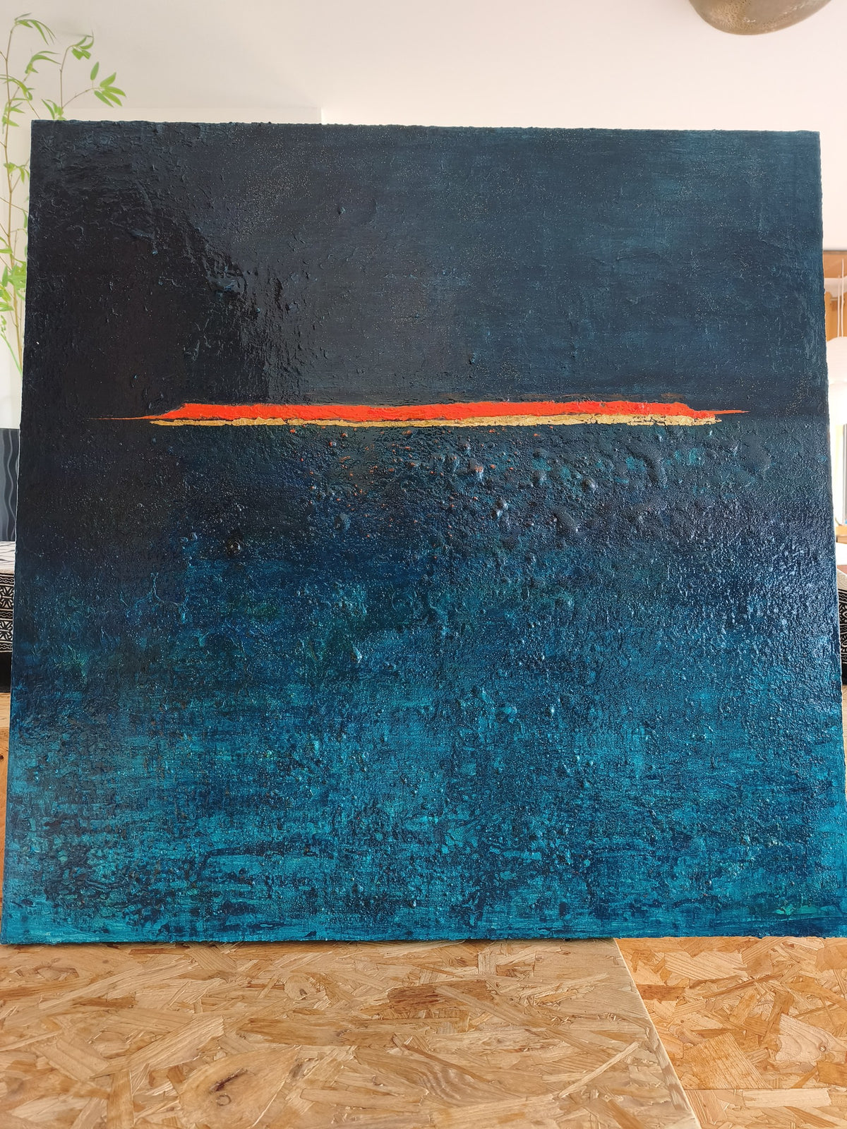 The Line by Lenon B in the studio