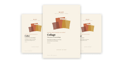Collage, The Power of Assemblage, MARY Volume 2, in English, French and Portuguese